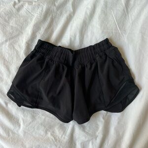 Lululemon Hotty Hot Shorts Inseam 2.5, size unknown but fits xs/s